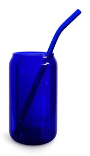 Ly Coca Kèm Ống Hút Thuỷ Tinh
